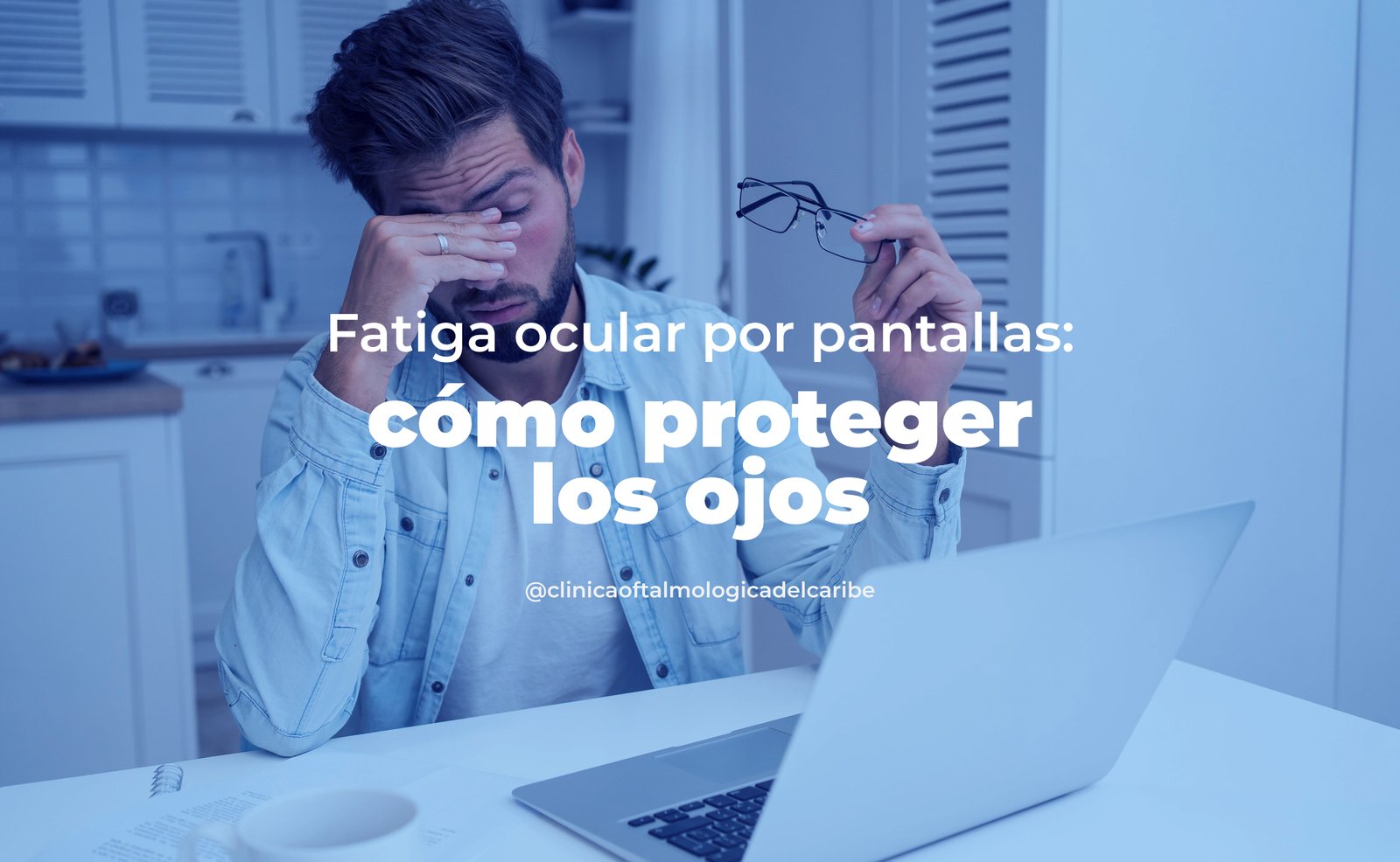 Prevención de la fatiga ocular por pantallas: regla 20-20-20, buena iluminación, parpadeo consciente y postura ergonómica