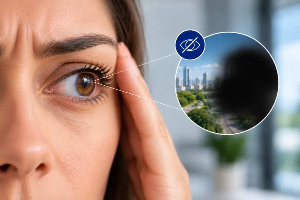 ¿Cuándo ir al oftalmólogo? 7 señales que no conviene ignorar -Perdida repentina de la vision - VIU