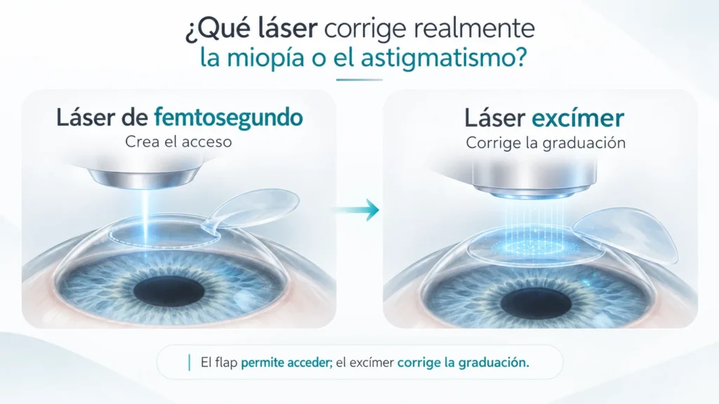 LASIK vs FemtoLASIK: qué láser corrige realmente la miopía o el astigmatismo - VIU
