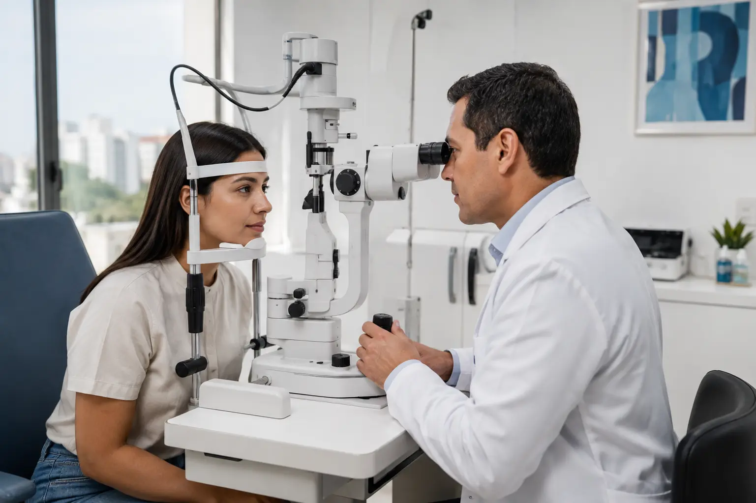 Láser SLT para el tratamiento del glaucoma en VIU, Barranquilla