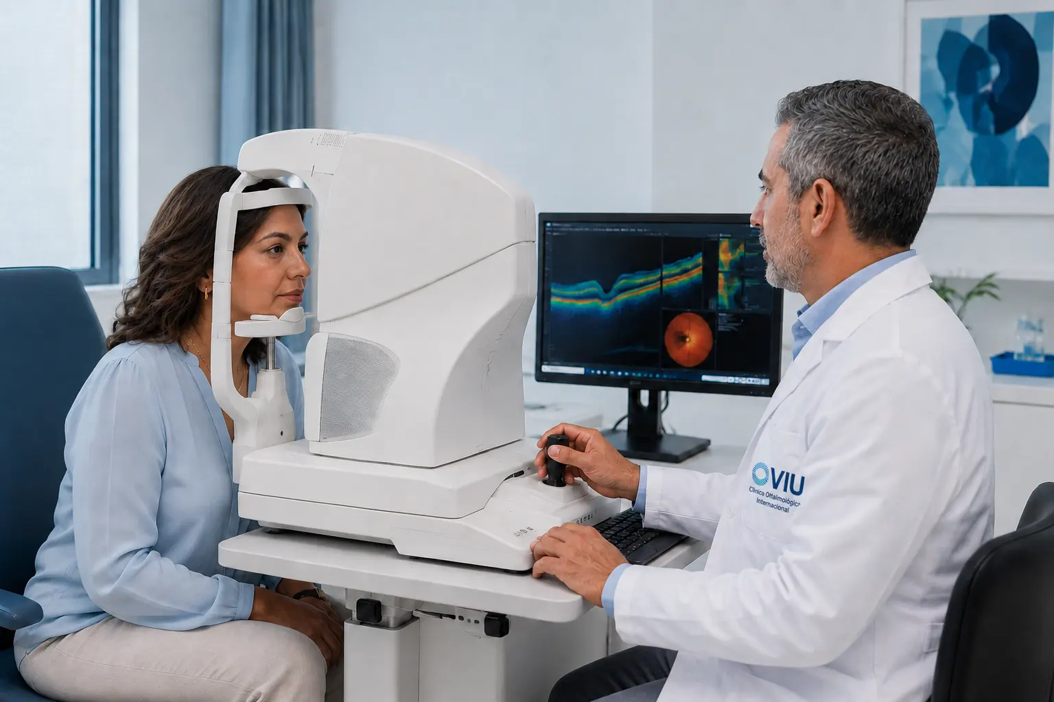 OCT de nervio óptico para el diagnóstico y seguimiento del glaucoma en VIU, Barranquilla