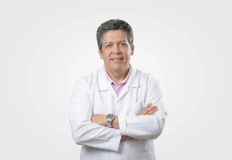 Dr. Rafael Vanegas, optómetra de VIU