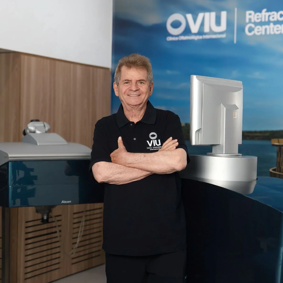 Dr. Luis Escaf Jaraba, fundador de VIU Clínica Oftalmológica Internacional en Barranquilla