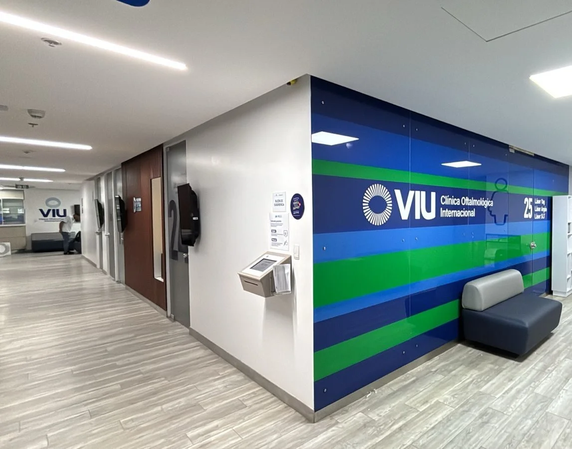 Oftalmología en Barranquilla, instalaciones de VIU Clínica Oftalmológica Internacional