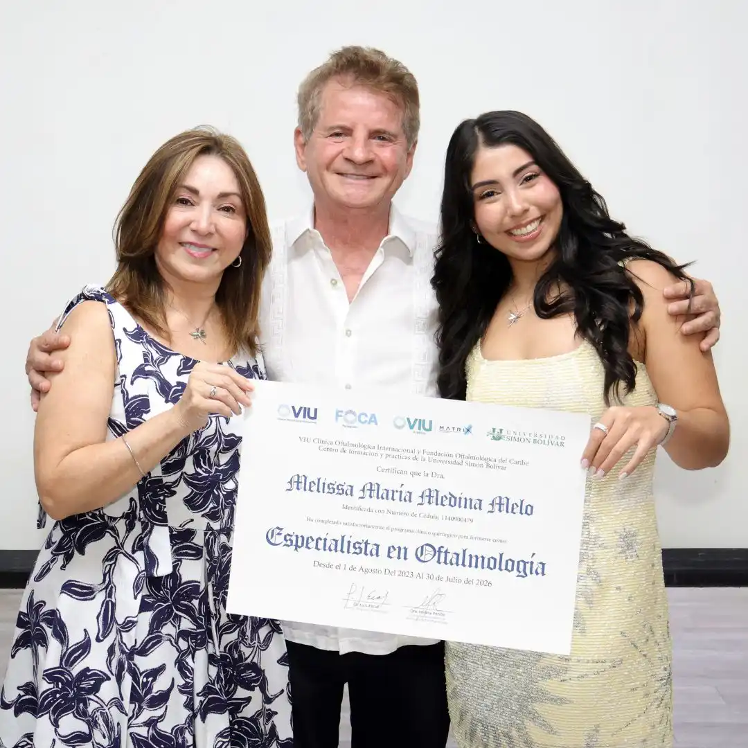 Trayectoria del Dr. Luis Escaf Jaraba, fundador de VIU Clínica Oftalmológica Internacional en Barranquilla