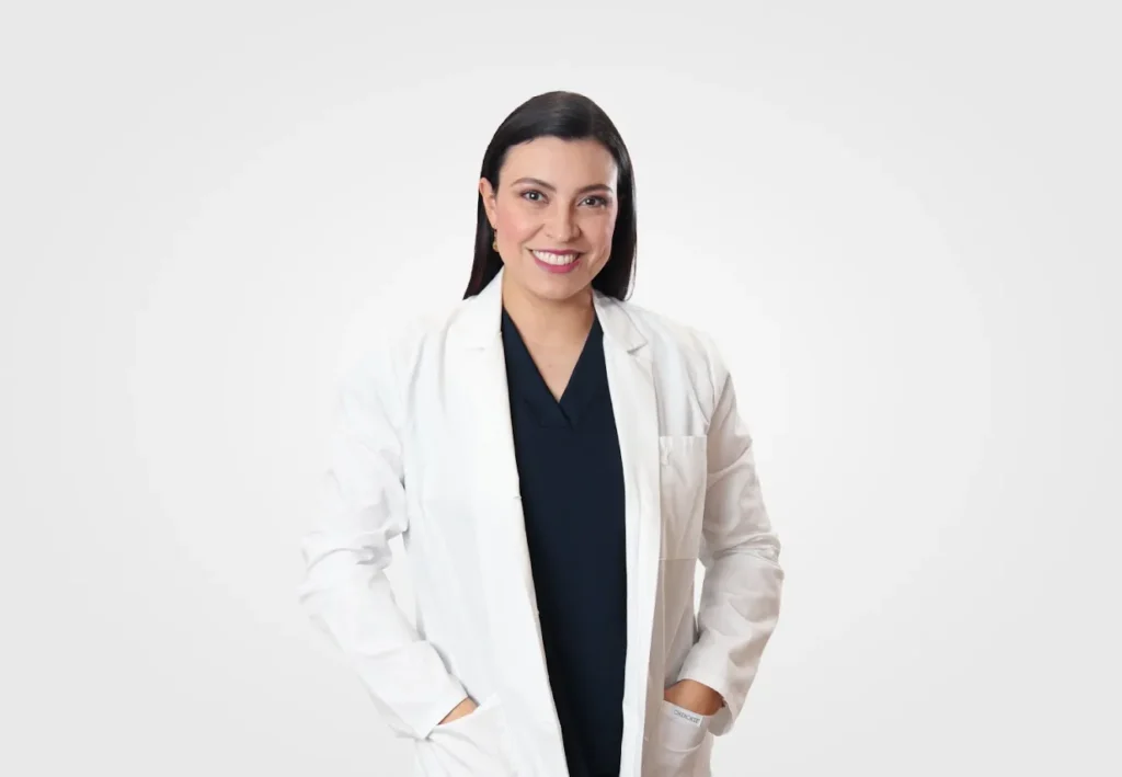 Dra. Melina Patiño, oftalmóloga de VIU