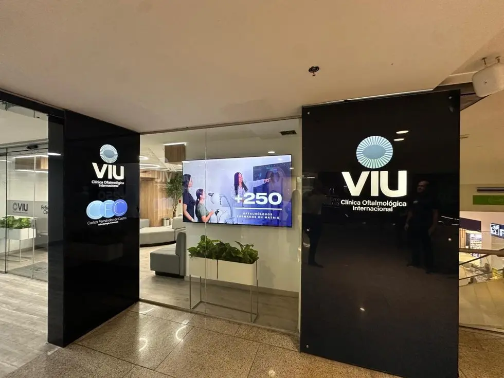 Instalaciones de la clínica oftalmológica VIU en Colombia