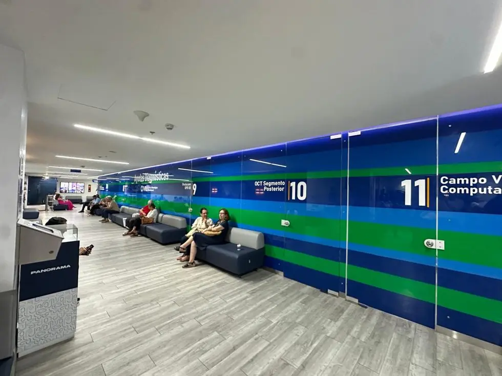 Sala de la clínica oftalmológica VIU