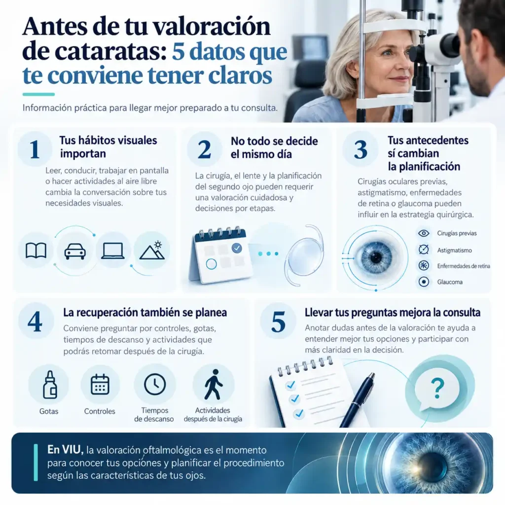 Qué puedes elegir al operarte de cataratas de forma particular- VIU Clínica Oftalmológica Internacional Barranquilla