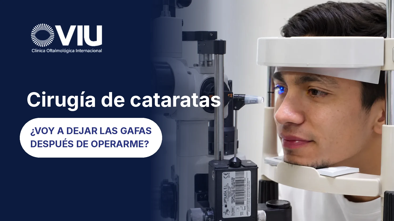 ¿Voy a dejar las gafas después de operarme de cataratas?